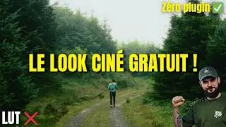 Obtiens un rendu CINÉ sans LUT, sans plugin