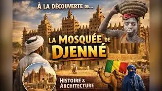 La mosquée de Djenné – le plus grand édifice en banco du monde 🌍  