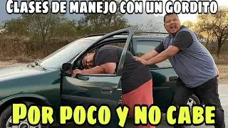 me estoy ense&ntilde;ando a manejar, clase de manejo con un Big Fashion