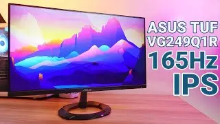 Unboxing Monitor Asus TUF VG249Q1R 165Hz IPS