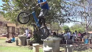 Manobras de Bike Trial - Junin Bike trial 2011
