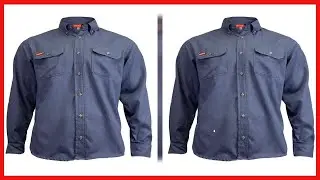 National Safety Apparel TCG01190223 Tecgen Select Fr Work Shirt, X-Large/Long