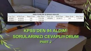 Sorularınızı cevaplıyorum!Matematik, Problem, Sözel Mantık Nasıl Çalıştım, Dershaneye Gittim mi?
