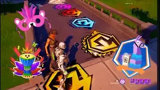 I flex my RAREST SPRAY in Party Royale ( Spray Battle )