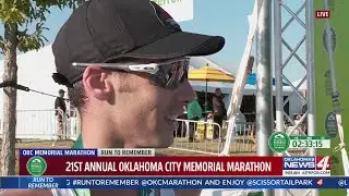 First time marathoner wins OKC Memorial Marathon