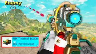 *NEW* THERMAL SCOPE on SNIPER is OVERPOWERED 🤯 | COD MOBILE