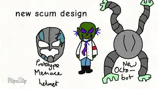 new dr scum design + more (menace is his armored version