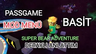 SUPER BEAR ADVENTURE PASSGAME MOD HİLESİ PART 3
