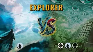 MTG Explorer - Mono Blue Control by molituselgran VS Bant Midrange by WombatFerrari