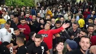 استقبال ملوكي للعريس محمد فارس برهوش على انغام الفنان صالح الرباع بكفر اللبد