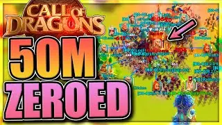 50M Traitor Zeroed [city rally review] Call of Dragons