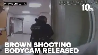 Bodycam footage shows Providence police response to Brown University shooting