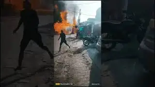 Transformer Overheats and Catches Fire in Heatwave - Full Video
