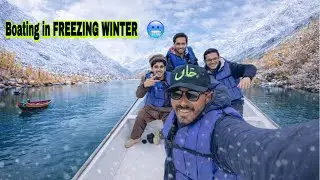 Frozen Beauty of Skardu | Winter Boating at Upper Kachura Lake