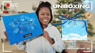 Распаковка рождественского адвент-календаря Neutrogena | Vlogmas, день 18, 2025