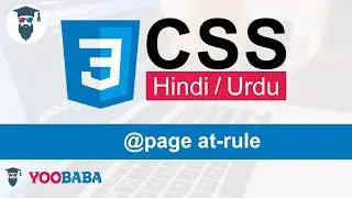 CSS @page at-rule Tutorial in Hindi / Urdu