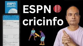 espncricinfo app kaise use karte hain | cricket app | espncricinfo | espn app kaise use kare 