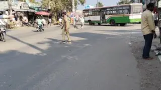 The Speed of an Indian Local Passenger Bus 🚌 | The Hardworking Buses of Rural India | HighwayTraffic
