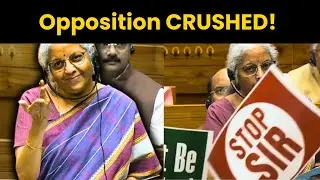 Opposition CRUSHED! Nirmala Sitharaman Calls Out 'Crocodile Tears' Over Manipur Budget!