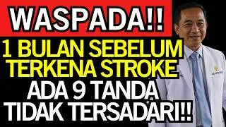 WASPADA‼️9 TANDA STROKE 1 BULAN Sebelumnya yang SERING Diabaikan LANSIA‼️Kesehatan Lansia