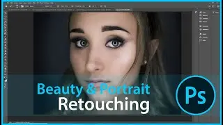 Beauty and Portrait Retouching - Photoshop Tutorial 4K | RoughCut Tutorials