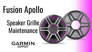 Fusion&reg; Apollo Speakers | Speaker Grille Maintenance | Garmin Support
