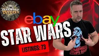 Star Wars eBay Sales Recap Ep. 73 | $2,785 Sold! XWing Pilot Luke, 7-Time Daddy & Trifecta Collecta!