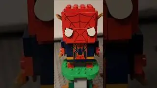 Iron Spider-Man BrickHead #lego