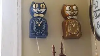 Electric Cat Wall Clocks
