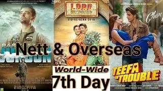7th Day World-Wide Box Office Collection Teefa In Trouble , Load Wedding , Parwaaz Hai Junoon