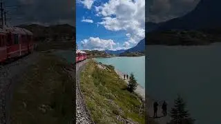 Lago Bianco - Rh&auml;tische bahn #switzerland #rh&auml;tischebahn #lagobianco