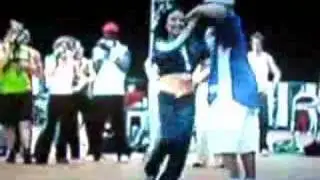 Edie (Salsa Freak) and Luis....Salsa Lifts and Tricks!!