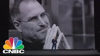 Watch Tim Cook Honor Steve Jobs With Emotional Address | CNBC