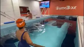 Freeetyle breath time! In order to be able to get a proper freestyle breath, both your same side hip