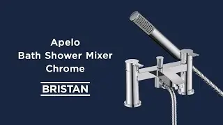 360 Spin Video - Apelo Bath Shower Mixer - Chrome