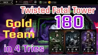 Twisted Tower fatal 180 With Gold Team | Equipments and Talent tree