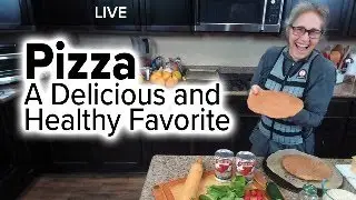 Pizza Reimagined 🍕  Healthy History, Tips, and a Red Lentil Crust Demo!