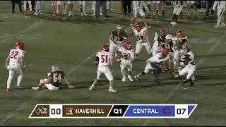 Haverhill High School Varsity Football vs. Central Catholic - October 31, 2025