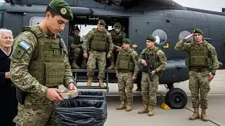 Tiró la comida de su madre al barro y el Jefe aterrizó en su helicóptero para vengar la humillación