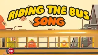 Riding the Bus 🚌 Back to School Songs for Kids 🎶 Pep and Perk