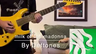 milk of the madonna by Deftones (8 string guitar cover)