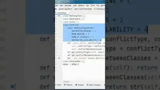 Class Scheduling + Python + Genetic Algorithm + Student Scheduling