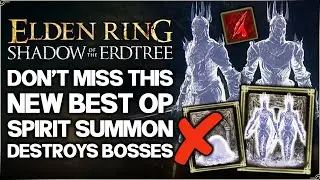 Shadow of the Erdtree - Get the New BEST Secret Spirit Summon - Jolan & Anna Ashes Guide Elden Ring!