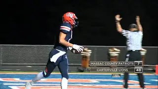 Carterville take down Massac County 48-7, secures playoff spot