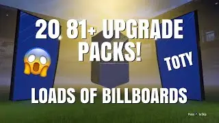 WE PACKED A TEAM OF THE YEAR 81+ DOUBLE GUARANTEE UPGRADE PACKS | FIFA 18 ULTIMATE TEAM TOTY