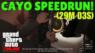 Cayo Perico Heist Speedrun (PS5) | 29M 03S