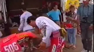1° bergamasco campione mondiale enduro 1992 honda 500