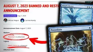 The *WORST* B&R Announcement In MTG History !?!?🤦 | Magic: The Gatheirng | Modern Meta Discussion