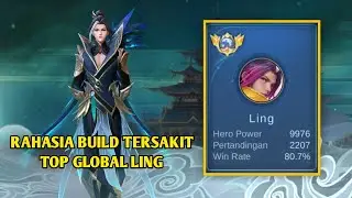 Ling top global 2023 new patch dan new emblem | game play top 1 Ling