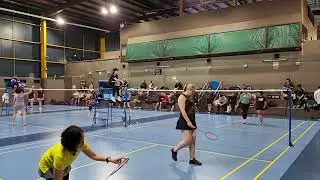 Westsiders VS Bravens (WD2) - Badminton Veterans 2023 (Kilsyth)
